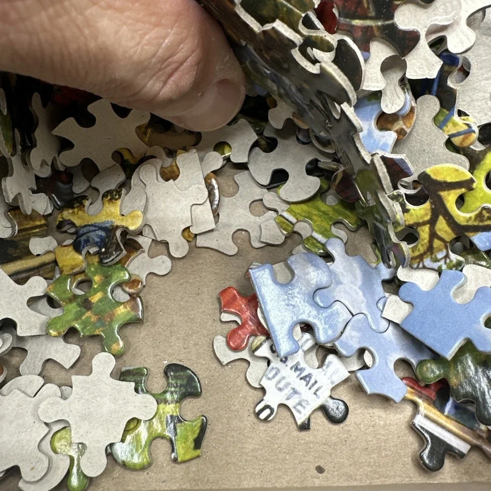 Karmin Puzzle, School Days by Bob Pettes, 1000 Pieces Used 2015